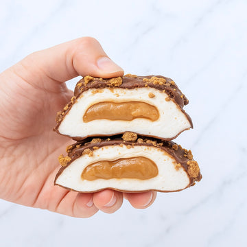 Biscoff Vanilla Marshmallow Domes