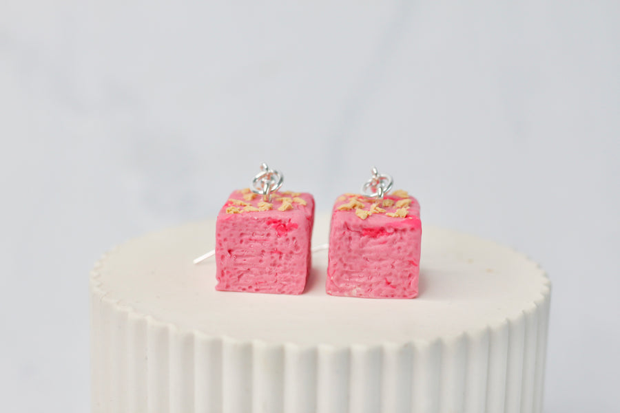 Strawberry Cheesecake Earrings