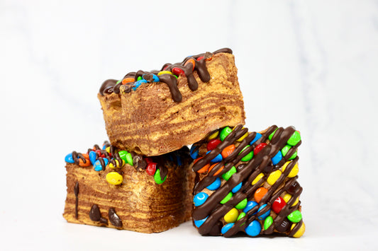 Choc Caramel M&M Marshmallows