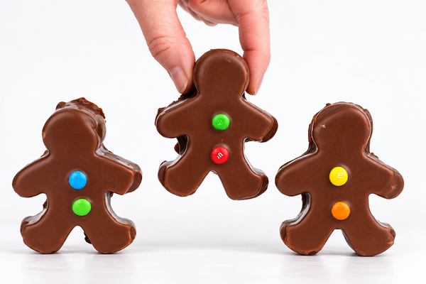 Marshmallow Gingerbread Men Trio