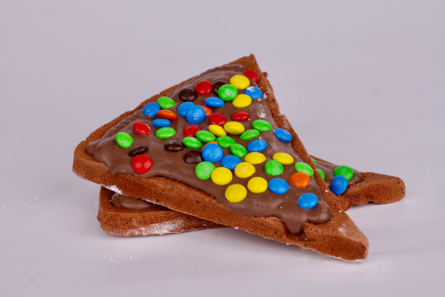 Choc Marshmallow Pizza Slice