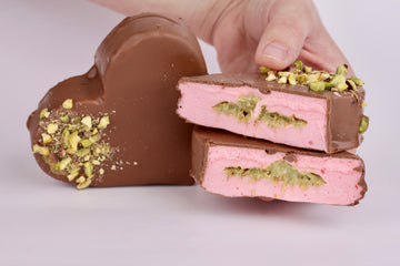 Strawberry Dubai Marshmallow Hearts