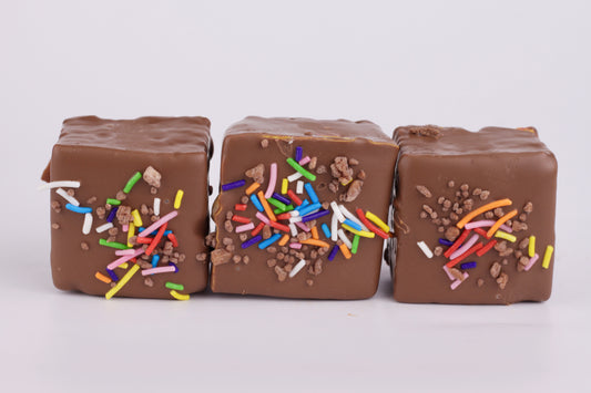 Choc Banana Chocolate Coated Marshmallows