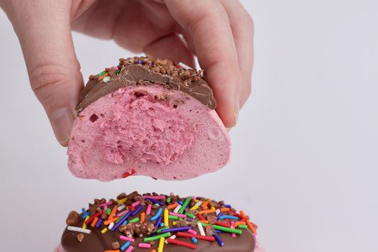 Strawberry Party Pop Marshmallow Egg Duo