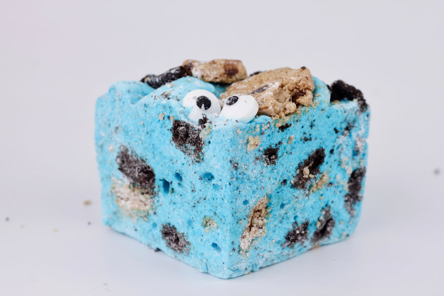 Cookie Monster Marshmallows - Staff Creation
