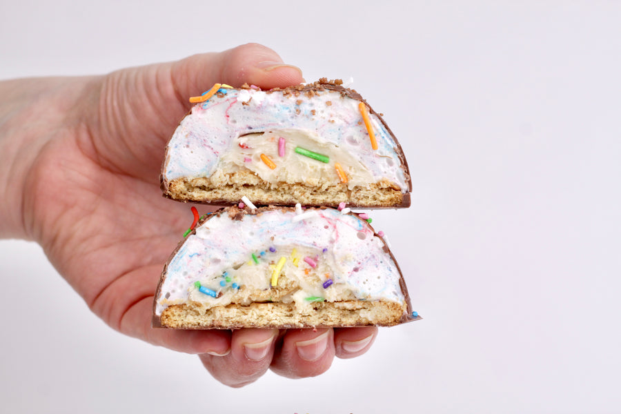 Hazelnut Firecracker Marshmallow Domes