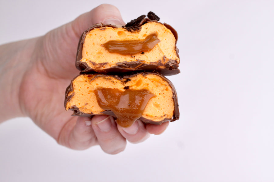 Caramel Maple Marshmallow Pumpkins