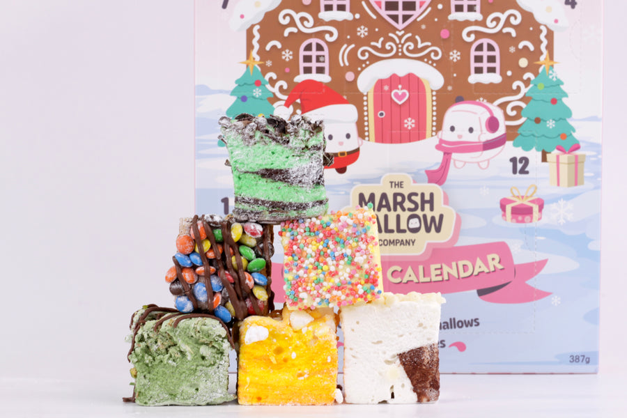 Christmas Marshmallow Advent Calendar