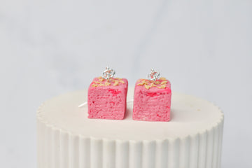 Strawberry Cheesecake Earrings