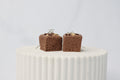 S'mores Marshmallow Earrings