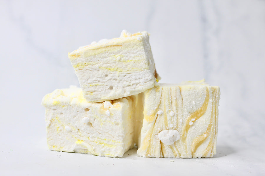 Lemon Meringue Pie Marshmallows (New & Improved)