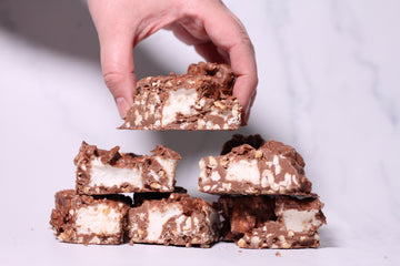 Hazelnut and Marshmallow Rocky Road