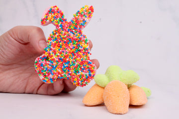 Sprinkle Easter Bunny Marshmallows (Dairy Free)