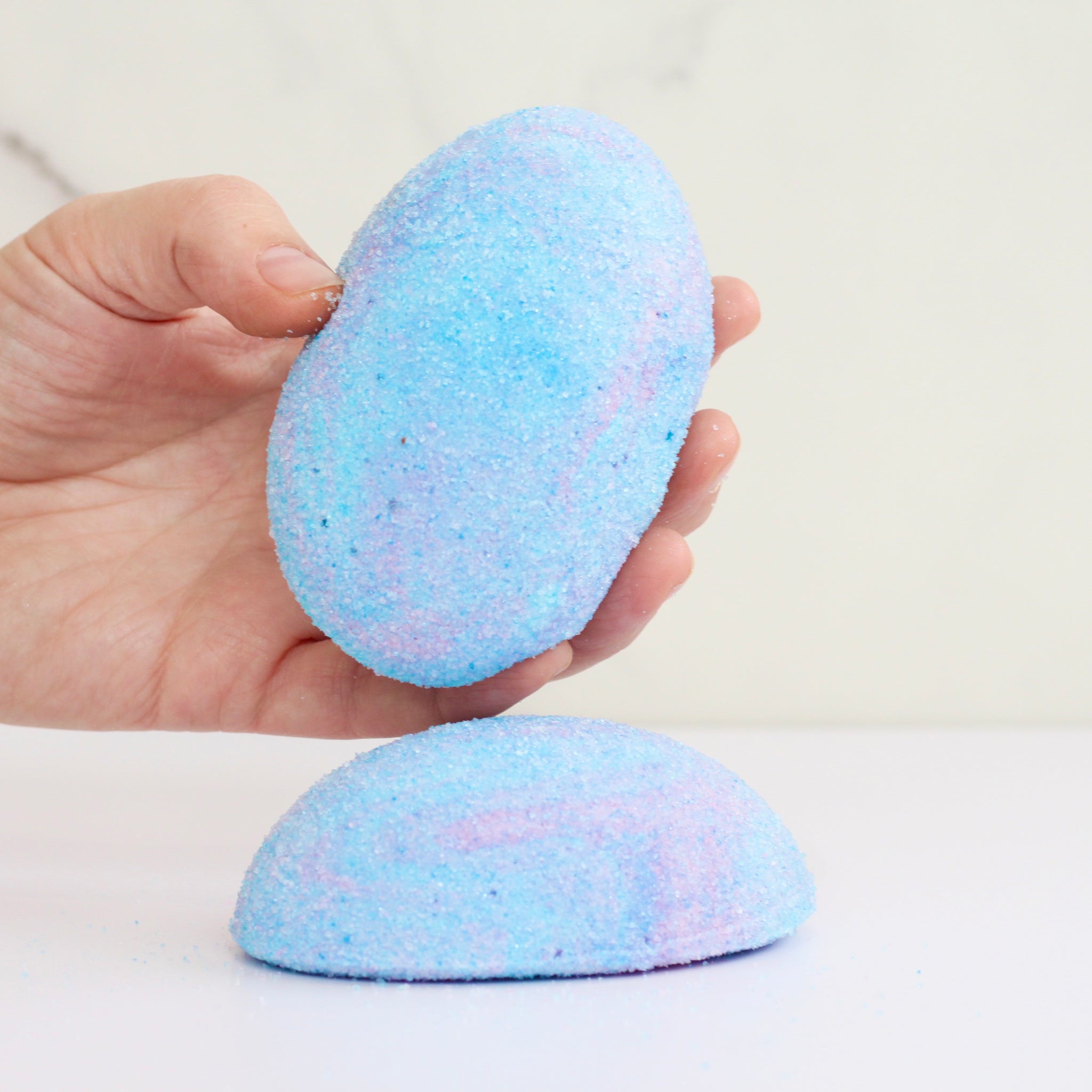 Cotton Candy Marshmallow Eggs (Dairy Free)