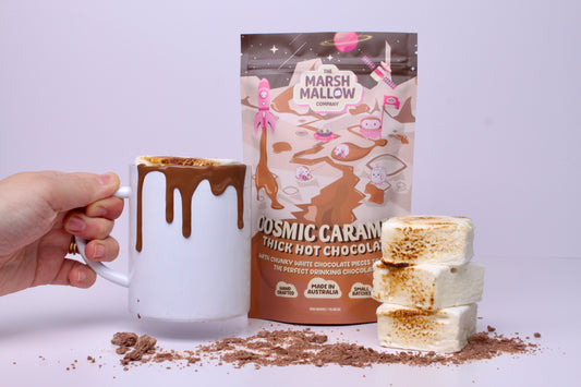 Cosmic Caramel Hot Chocolate