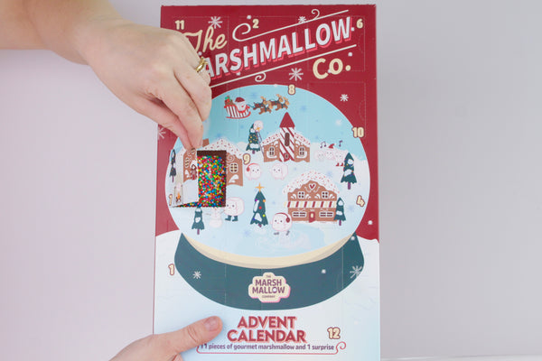 Christmas Marshmallow Advent Calendar