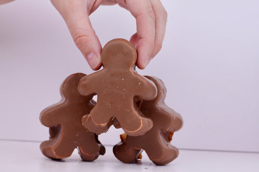 Choc Gingerbread Men Marshmallows