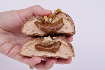 Spiced Caramel Gingerbread Domes