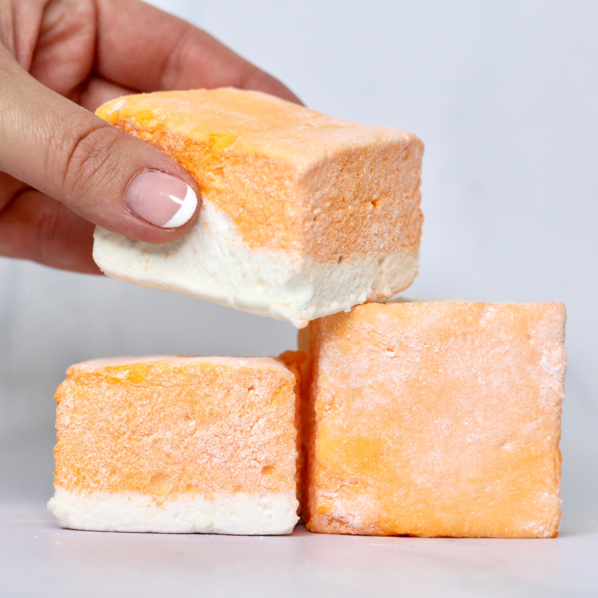 Orange Creamsicle Marshmallows