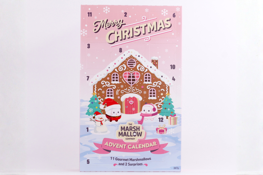 Christmas Marshmallow Advent Calendar