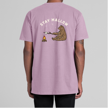 Stay Mallow Tee Purple
