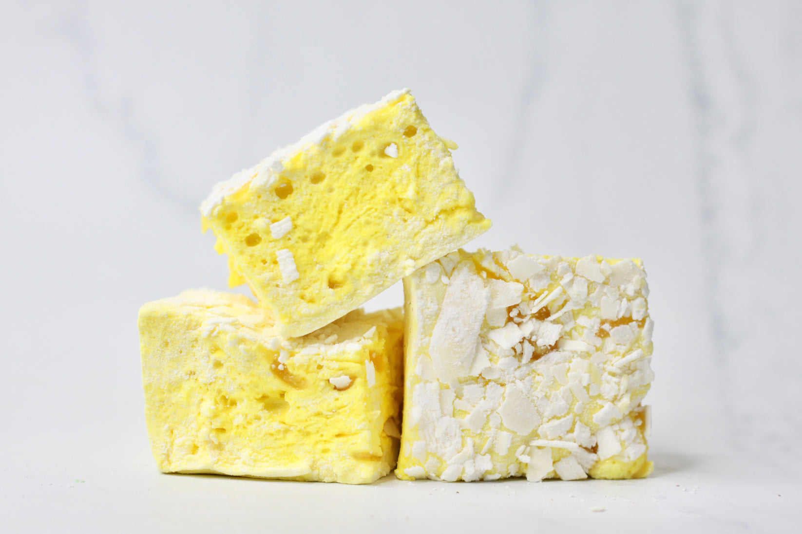 Passionfruit, Coconut & White Flake Marshmallows