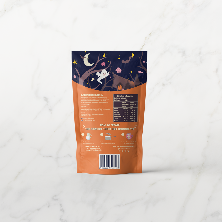 Pumpkin Spice Thick Hot Chocolate