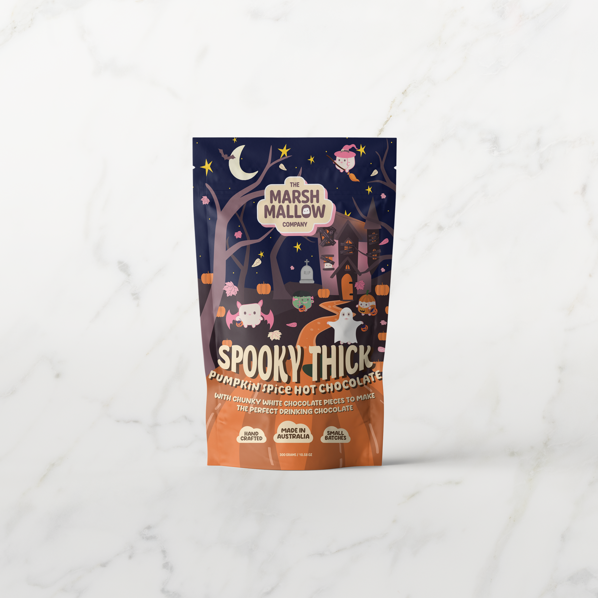 Spooky Thick Hot Chocolate